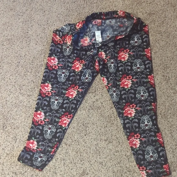 Terra & Sky Multicolor Floral Pants - Picture 8 of 15